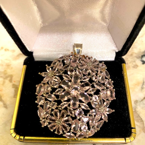 Gorgeous natural genuine kunzite Large Pendant‼️